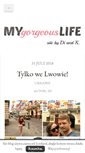 Mobile Screenshot of mygorgeouslife.com
